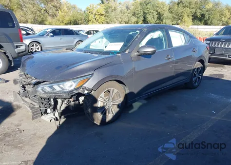 2021 Nissan Sentra Sv Xtronic Cvt z USA, uszkodzony, nr VIN 3N1AB8CV7MY295049